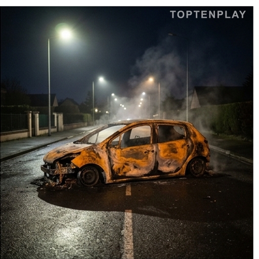 Des proches s'en prennent aux gendarmes, des voitures brûlent dans la nuit