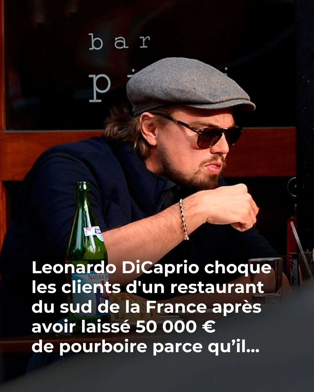 Leonardo DiCaprio laisse un pourboire totalement fou : la raison derrière son geste surprend tout le monde 😱💸👇Voir plus