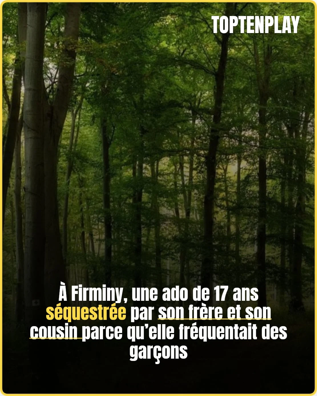 Ligotée, tête sous l’eau et cheveux coupés : une ado de 17 ans lynchée et séquestrée par son frère et son cousin car elle fréquentait des garçons
➡️