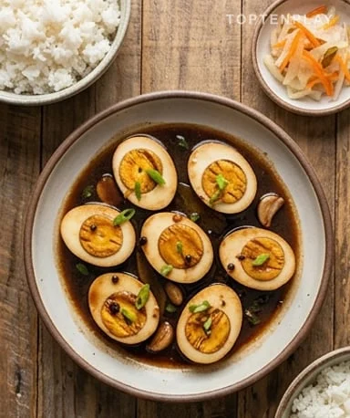 Adobong Itlog : les œufs mijotés en sauce adobo philippine, le plat du quotidien qui surprend