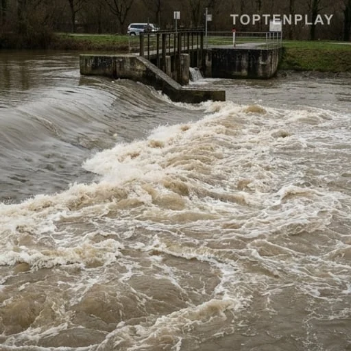 Aspiré par le courant après s’être jeté à l’eau