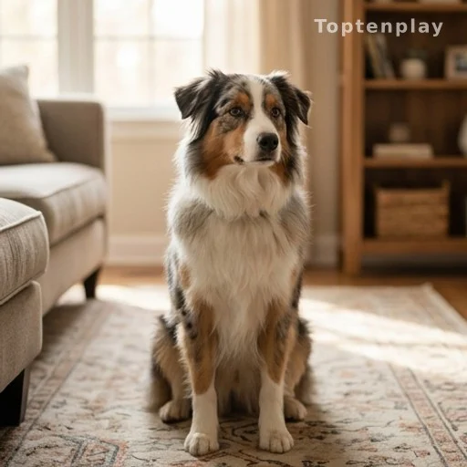 Le soutien de sa famille et de son chien Aito