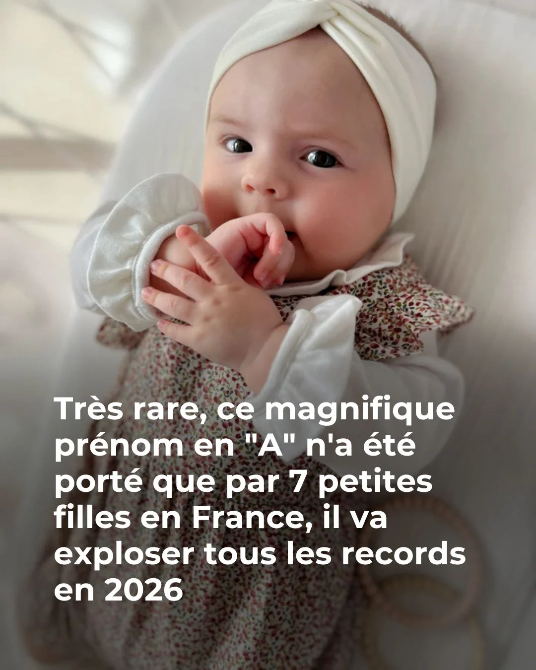 Seulement 7 bébés portent ce prénom et il pourrait devenir le plus donné en 2026 😱 😍👇Voir plus