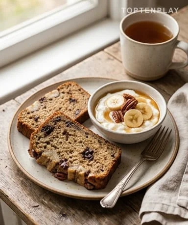 Banana bread healthy à la banane et avoine