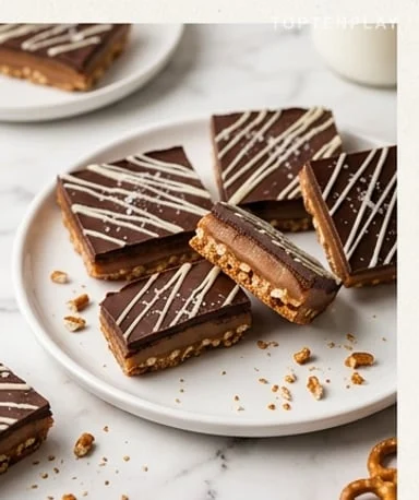 Barres Caramel Chocolat Croustillantes