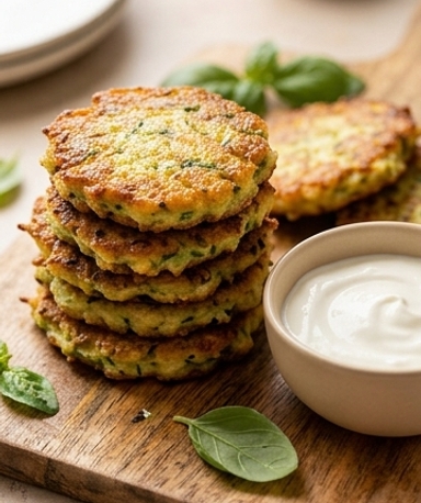 Beignets de Courgettes au Parmesan