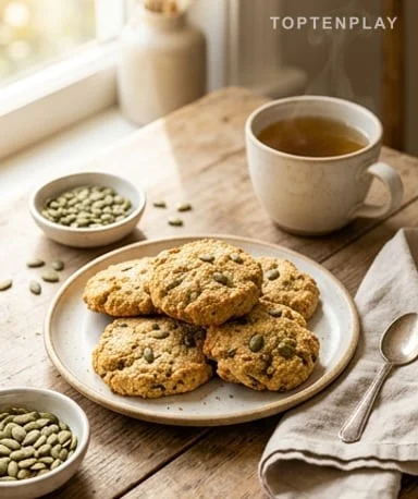 Biscuits aux graines de courge