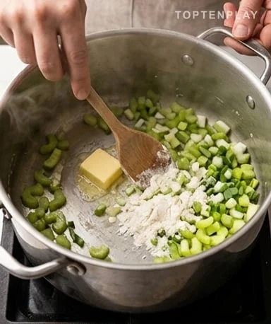 Melt the aromatics without rushing them