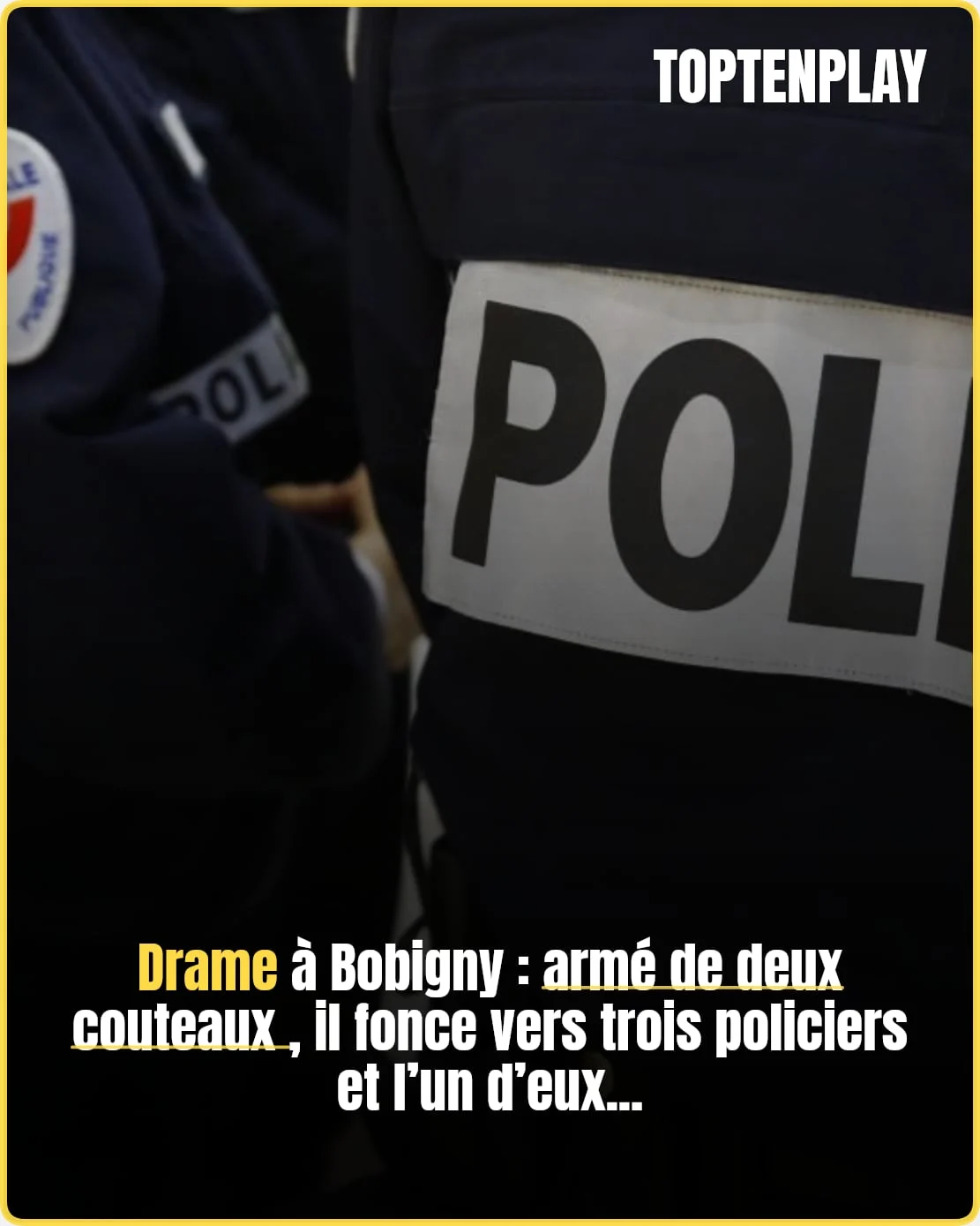 Bobigny : un homme armé de couteaux tué par un policier