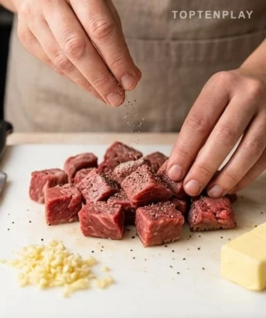 La viande doit grésiller, pas mijoter