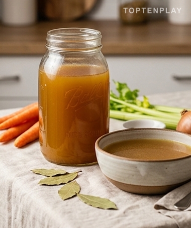 Bouillon de collagène maison : la recette traditionnelle aux os mijotés