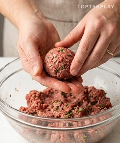 Travaillez la viande sans l'écraser