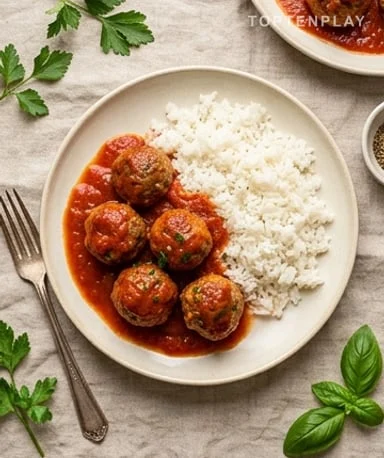 Boulettes de bœuf à la sauce tomate