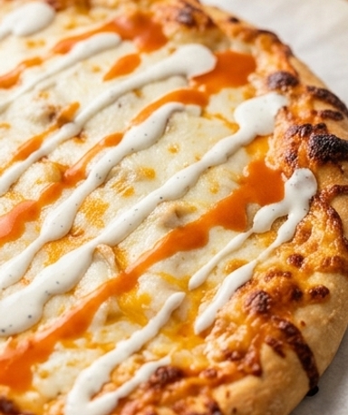 Buffalo Chicken Cheese Bake