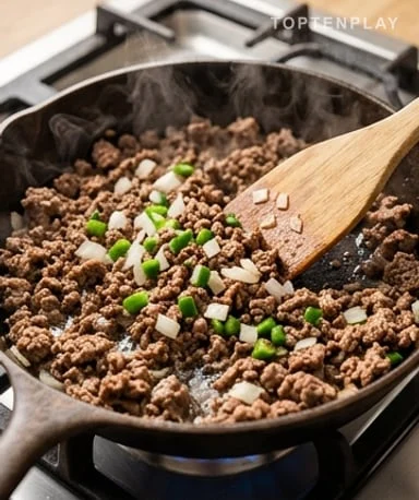 Une minute de grill pour sceller et croustiller