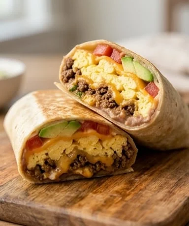 burrito-petit-dejeuner-facon-taco-mexicain cover