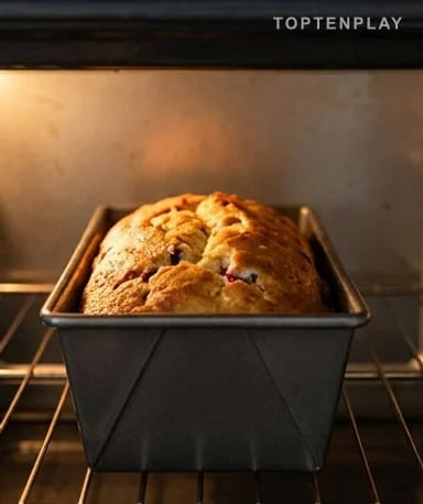 Bake gently then let rest