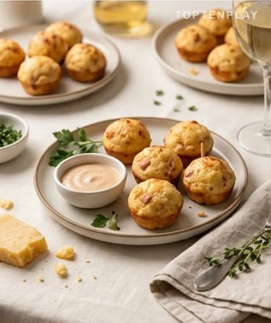 Savory Turkey-Cheese Cake Pops