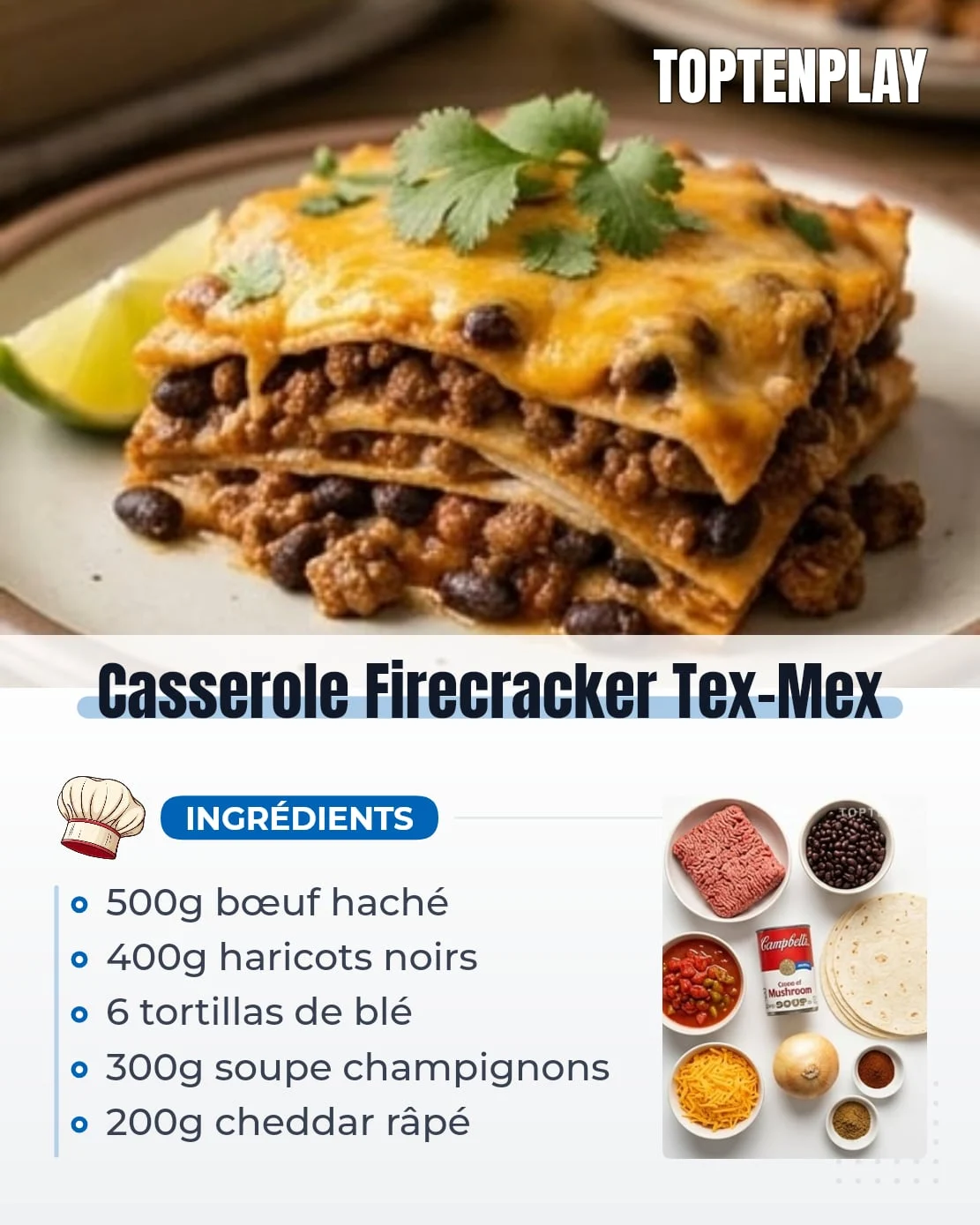 Casserole Firecracker Tex-Mex