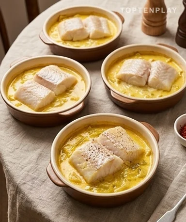 Cassolette de cabillaud au safran et poireaux fondants : le plat de poisson crémeux qui épate sans effort