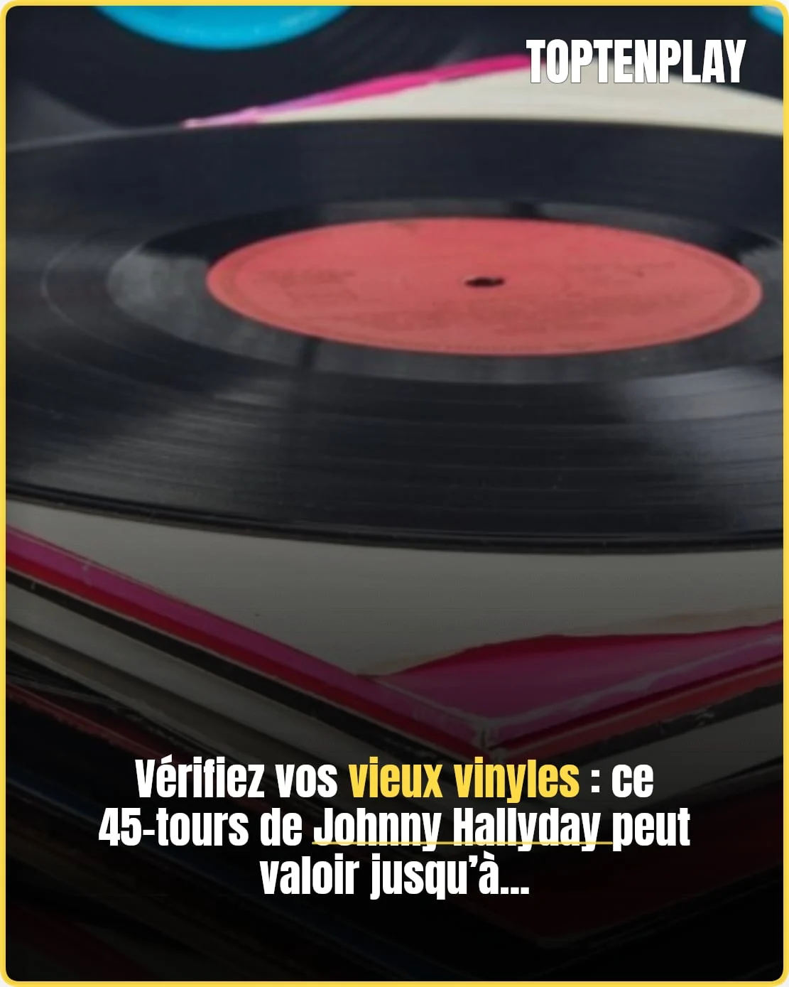 Ce vinyle rare de Johnny Hallyday peut valoir très cher