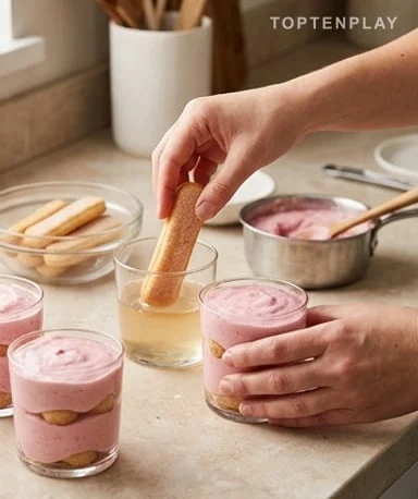 Prépare un sirop clair et discret