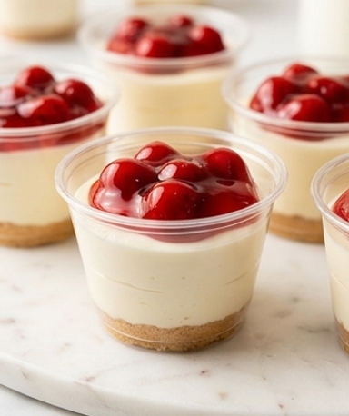 Cheesecake Cups Sans Cuisson