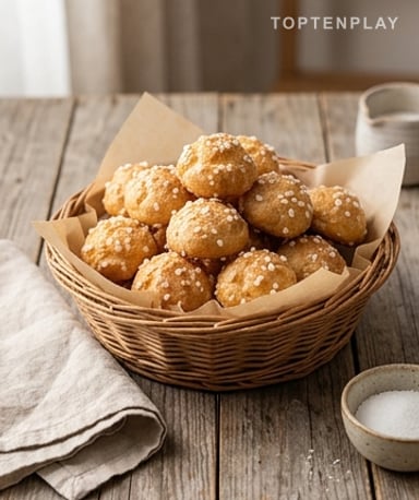 Chouquettes maison : la vraie pâte à choux légère avec son sucre perlé croquant