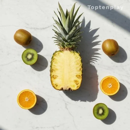 Ananas, kiwi, agrumes : les vertus des vitamines C et E