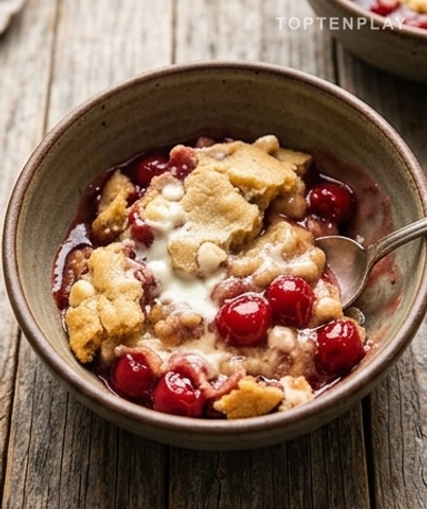 Cobbler Cookie Fondant aux Fruits Rouges : 4 Ingrédients, Zéro Effort à la Mijoteuse