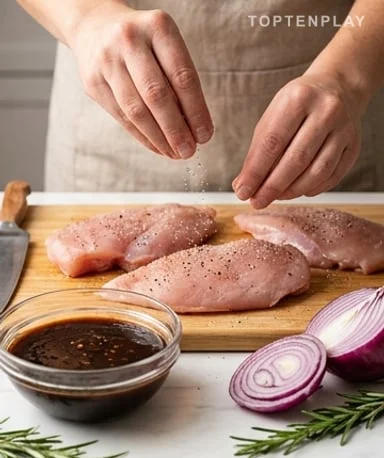 Eine Sauce machen, die überzieht