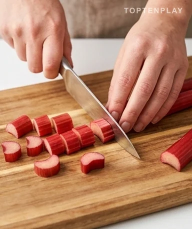 Pourquoi je ne me complique plus avec la rhubarbe