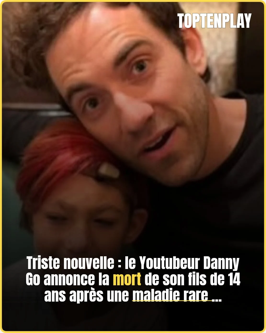 Danny Go annonce la mort de son fils Isaac, 14 ans