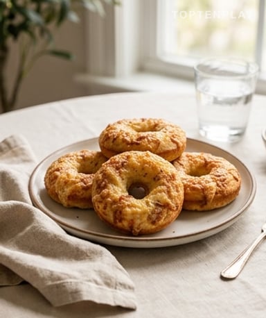 Donuts Salés Dinde-Fromage : Les Bouchées Apéro Moelleuses Qui Disparaissent en 5 Minutes