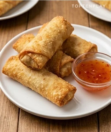 Egg Rolls Crab Rangoon : Croustillants Dehors, Fondants Dedans