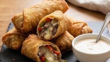 egg-rolls-philly-cheesesteak-croustillants-fondant cover