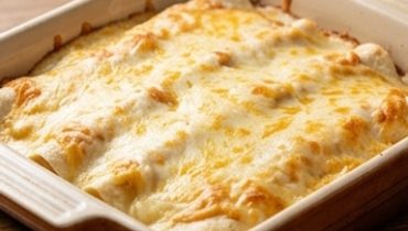 Enchiladas au Poulet et Sauce Crème Fraîche Maison