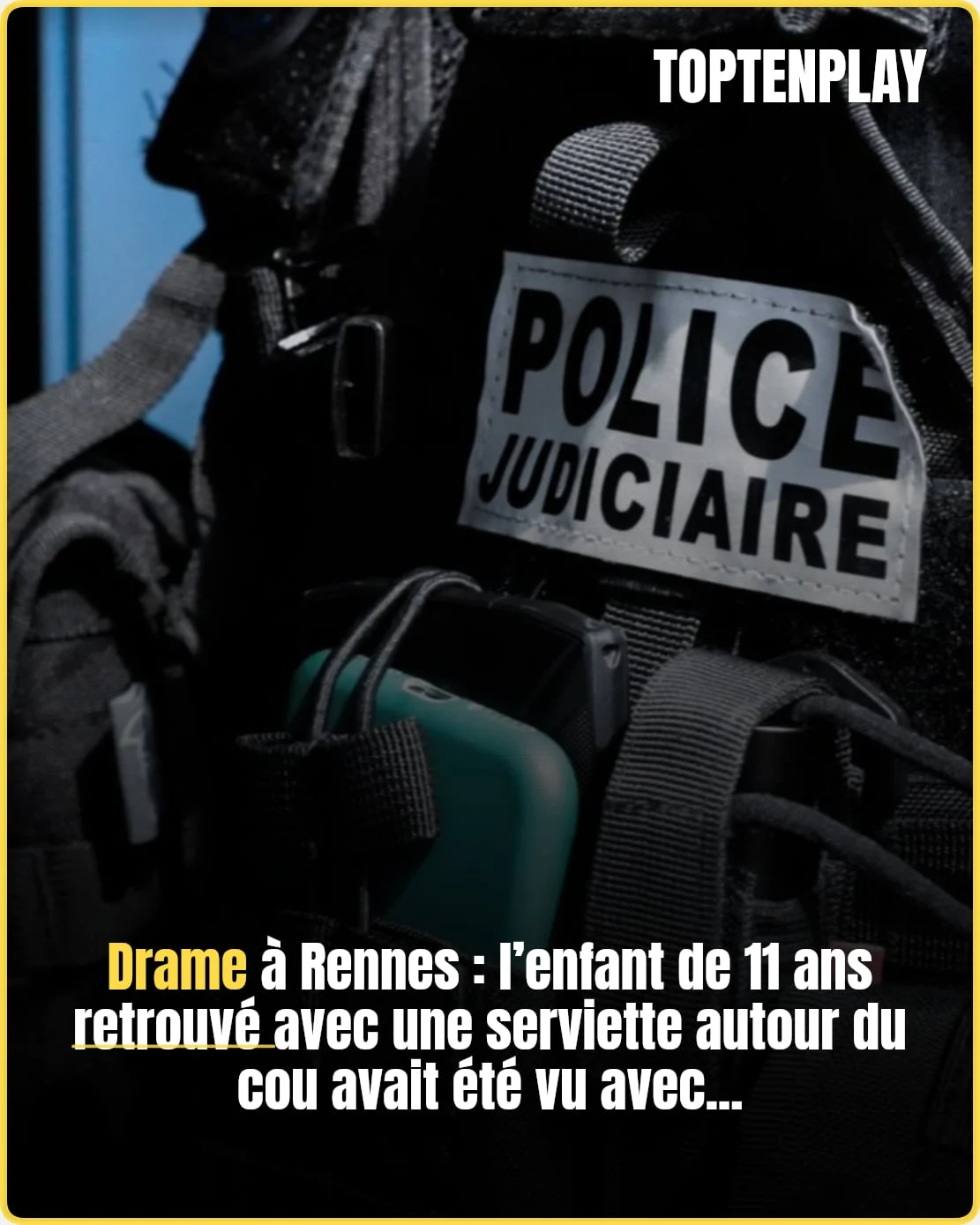 Enfant mort à Rennes : deux mineurs en garde à vue