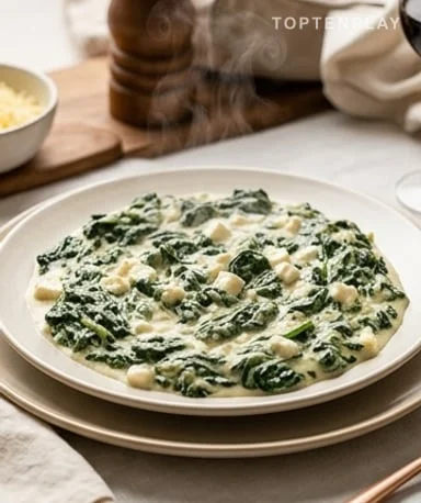 Épinards à la crème Comté-feta : la sauce qui réconcilie tout le monde avec les épinards