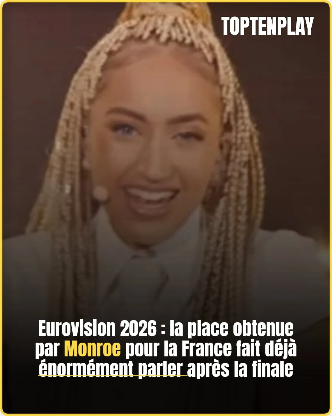 Monroe bouleverse l'Eurovision 2026 ! 🔍