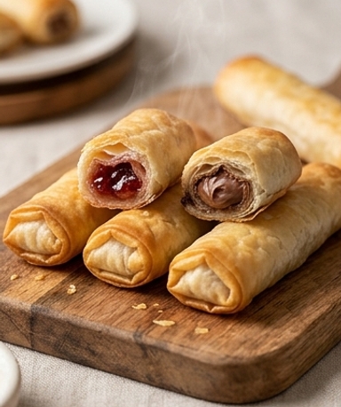 Feuilletés croustillants maison