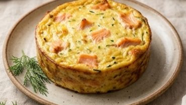 Flan de courgettes au saumon fumé : fondant, léger et prêt en 30 minutes