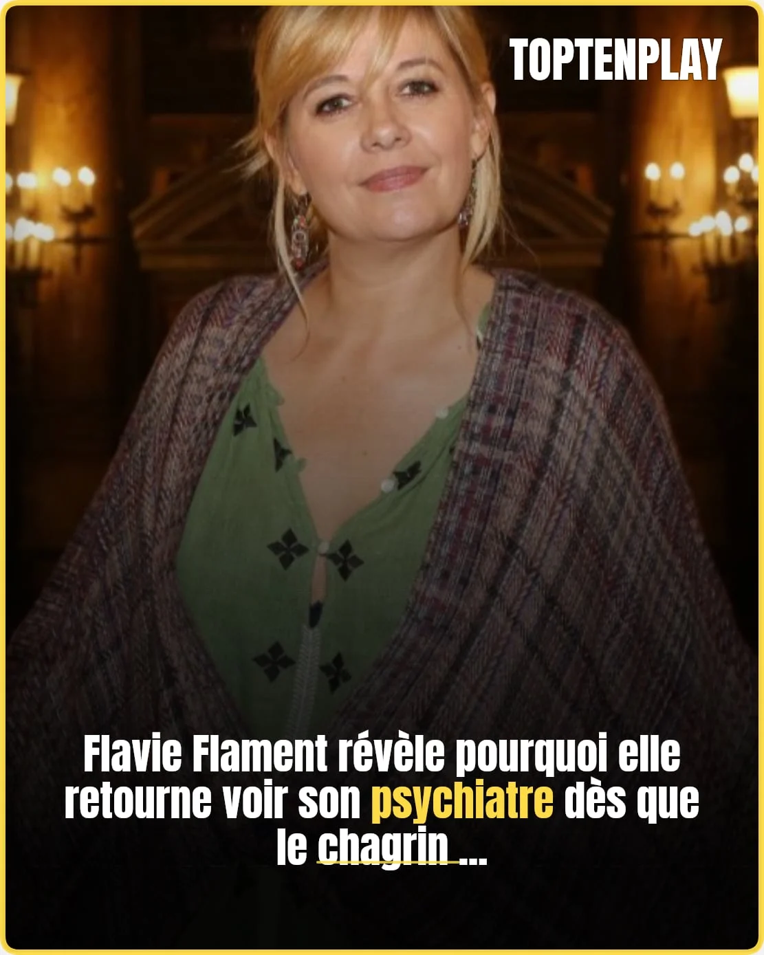 Flavie Flament et le bruit du chagrin 🌧️