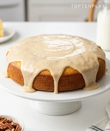 Gâteau Ananas Hawaïen et son Glaçage Crémeux aux Noix de Pécan