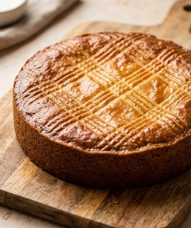 Gâteau Breton Authentique au Beurre Demi-Sel