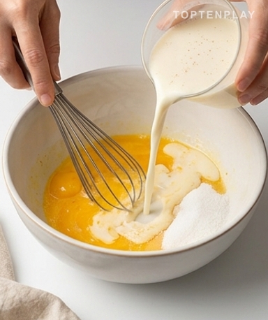 La crème en premier