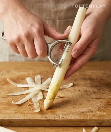 Les asperges, ça s'épluche vraiment