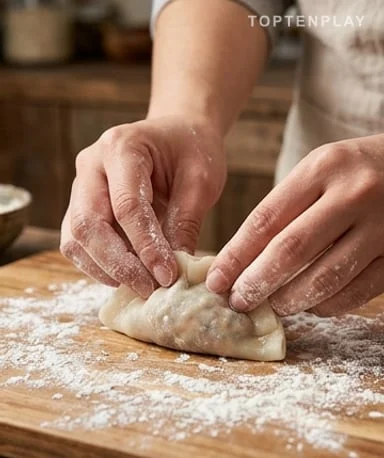 La pâte : deux farines, une seule logique