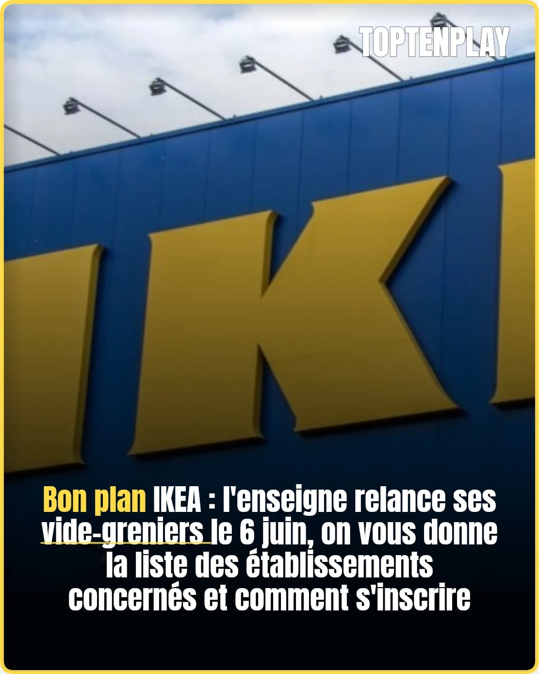 IKEA annonce le retour de ses vide-greniers ! 📦✨ Préparez-vous !