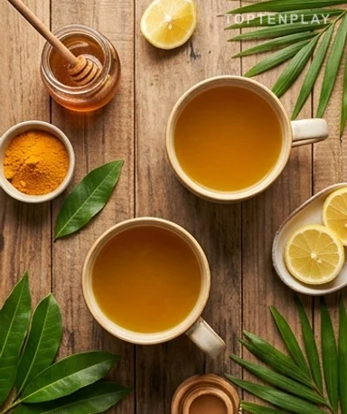 Infusion Goyave, Corossol, Mangue et Curcuma : Le Rituel du Matin qui Fait du Bien